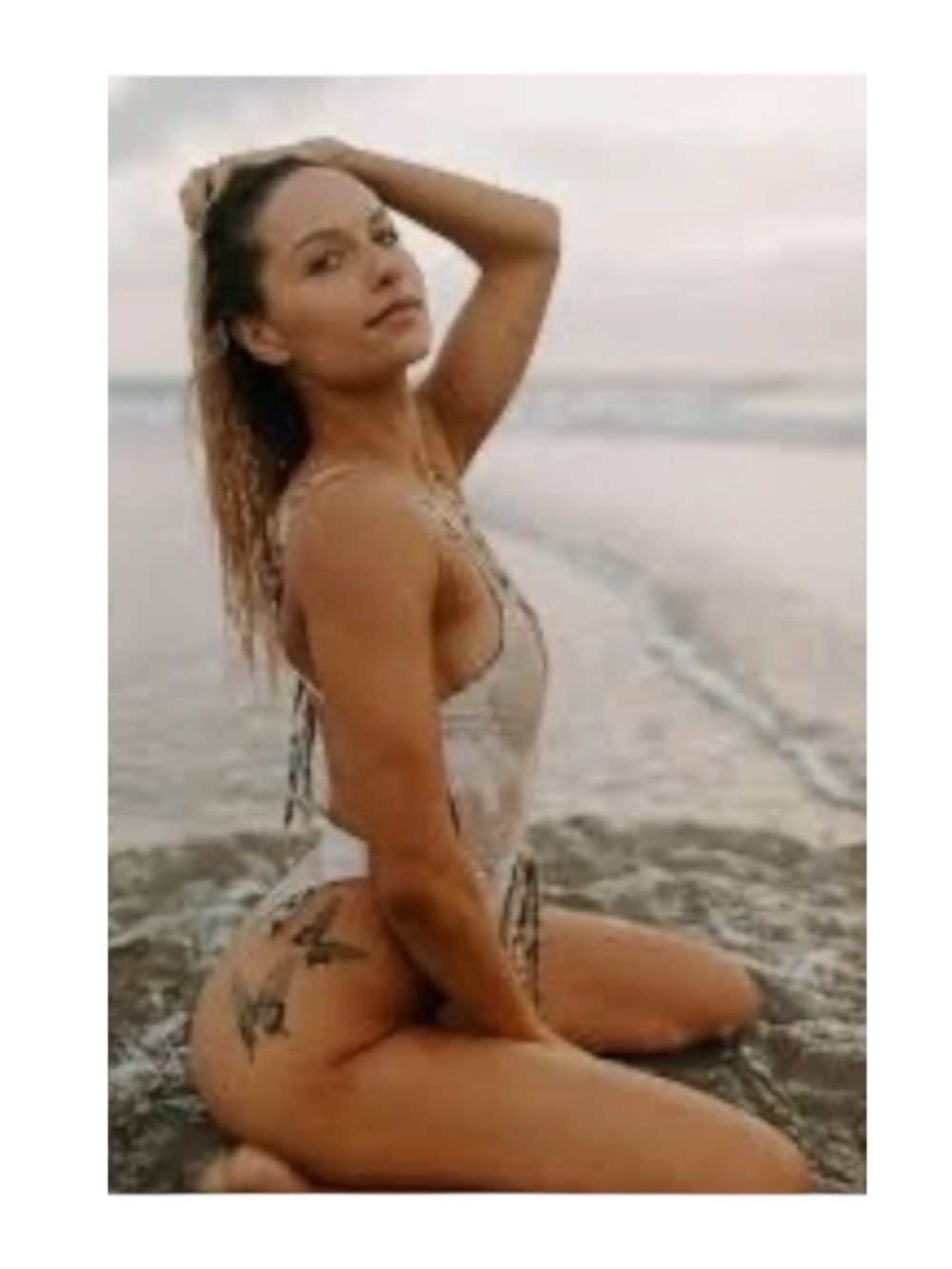 new Moana Bikini🝮 Reversible Bring It Brittany Butterfly Wrap Swimsuit 🝮 Small - Picture 14 of 16
